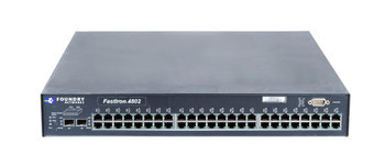 FWS4802 - Foundry Networks 48Ports RJ-45 10/100 2Port 1000Base-X Ethernet Switch for FastIron 4802 Rack Mountable