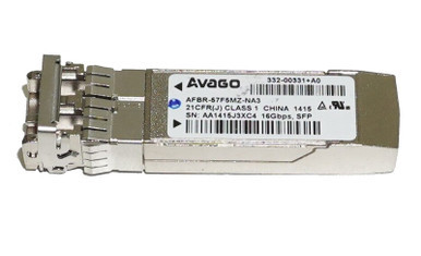 AFBR-57F5MZ-NA3 - Avago 16Gb 850nm SFP+ Optical Transceiver Module