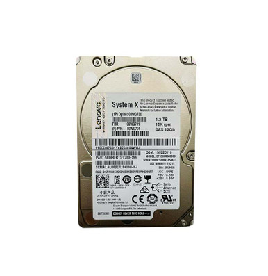 00WG700 - Lenovo 1.2TB SAS 12Gb/s 10000RPM Hot Swap 2.5 inch Hard Disk Drive