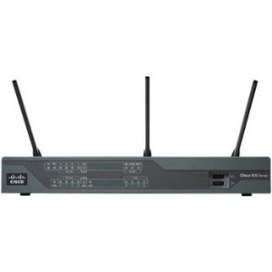 C897VAW-A-K9 - Cisco 897VA Gigabit Ethernet Security Router with VDSL/ADSL2+ and Wireless wireless router DSL modem 802.11a/b/g/n (draft 2.0) desktop