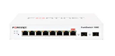 FS-108E-FPOE - Fortinet 108E-FPOE 8-Ports 1000Base-TX Gigabit Ethernet Fanless Layer2 Managed Switch with 2x Gigabit Ethernet SFP Ports