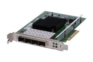 0DDJKY - Dell 4Ports SFP+ 10Gb/s Gigabit Ethernet PCI Express 3.0 x8 Converged Network Adapter