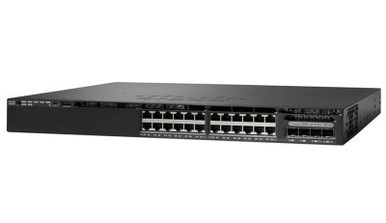 Catalyst 3650-24PS-L - Cisco Catalyst 24-Ports 4 x 1G SFP PoE+ Managed Rack-mountable 1U Network Switch