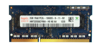 HMT325S6CFR8A-H9N0 - Hynix 2GB DDR3-1333MHz PC3-10600 non-ECC Unbuffered CL9 204-Pin SoDimm 1.35V Low Voltage Single Rank Memory Module