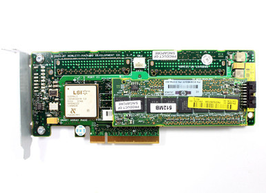 411064-B21 - HP Smart Array P400 8 Channel PCI Express X8 SAS Low Profile Controller with 512MB Bbwc