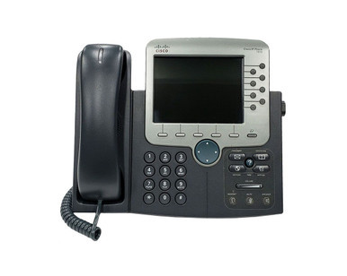 CP-7970G= - Cisco 7970G 8-Lines Dual-Port Ethernet 5.6-inch LCD Unified VoIP Phone