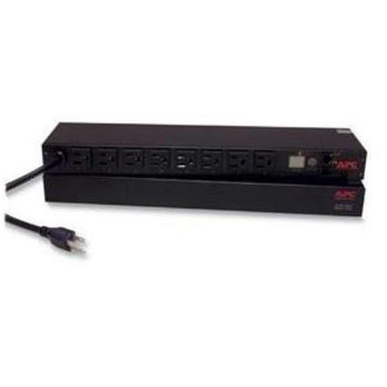 AP7900 - APC Switched Rack 8 x NEMA 5-15R 1.8kVA 100/120V 1U Rack-mountable Power Distribution Unit