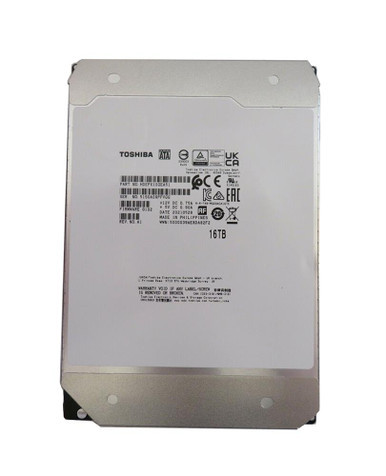 HDEPX10GEA51 - Toshiba MG08 Series 16TB 7200RPM SATA 6Gbps 512MB Cache (512e) 3.5-inch Internal Hard Drive