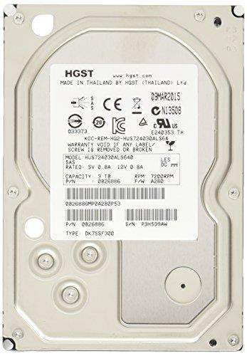 HUS724030ALS640 - Hitachi Ultrastar 7K4000 3TB SAS 6Gb/s 7200RPM 64MB Cache 3.5 inch Hard Disk Drive