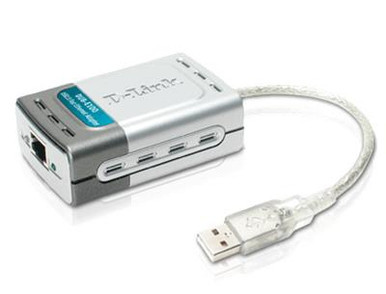 DUB-E100 - D-Link 10/100Base-TX 1x RJ-45 1x Type A High Speed USB 2.0 Fast Ethernet Adapter
