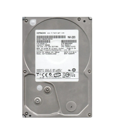 Hitachi 0A38113 500GB 7200RPM SATA 3Gb/s 3.5-inch Hard Drive
