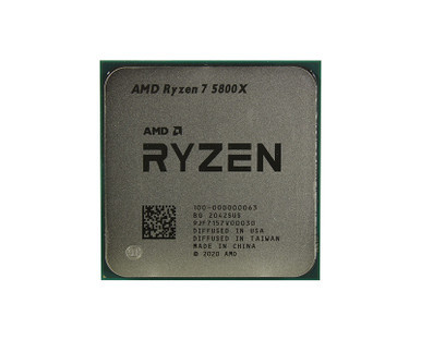 AMD 100-100000063WOF Ryzen 7 5800X Octa-core (8 Core) 3.8GHz 32MB L3 Cache Socket AM4 Processor