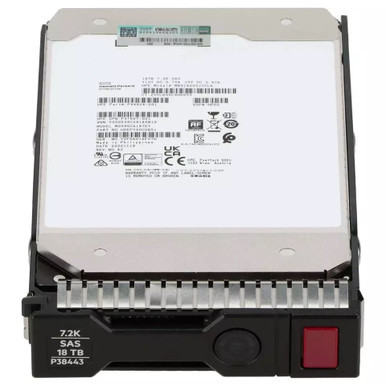 HPE P38443-001 18TB 7200RPM SAS 12Gb/s 3.5-inch Hard Drive