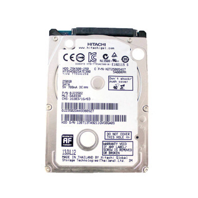 HGST H2T250854S7 Travelstar Z5K320 250GB SATA 3Gb/s Laptop Hard Drive