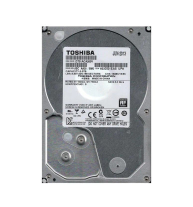 Toshiba DT01ACA200V 2TB 7200RPM SATA 6Gb/s 3.5-inch Hard Drive