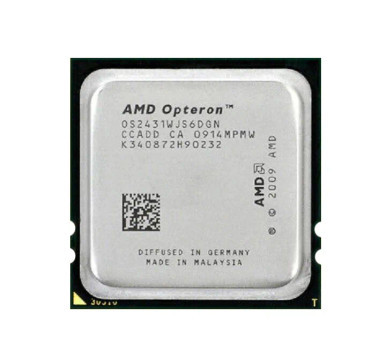 AMD OS2431WJS6DGNWOF Opteron 2431 Hexa-core (6 Core) 2.40GHz 2400MHz HTL 6MB L3 Cache Socket F (1207) Processor