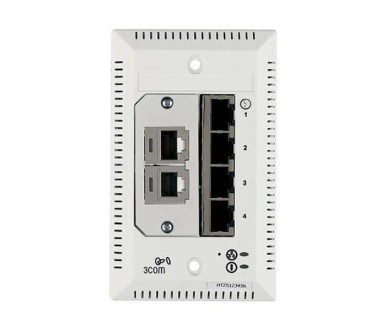 3Com 3CNJ100 IntelliJack Switch NJ100 4 x 10/100Base-TX Switch