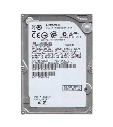Hitachi 0A73273 320GB 7200RPM SATA 3Gb/s 2.5-inch Hard Drive