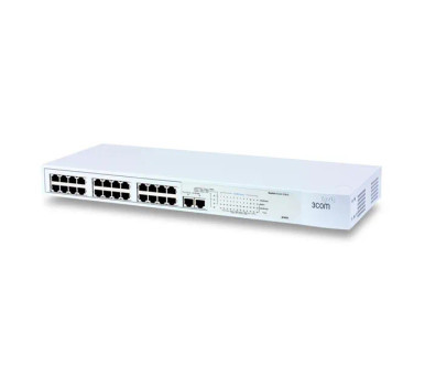 3Com 3C17203-ME SuperStack 3 4400 24-Ports RJ-45 10/100Base-TX Layer 2 Managed Rack-mountable Fast Ethernet Network Switch