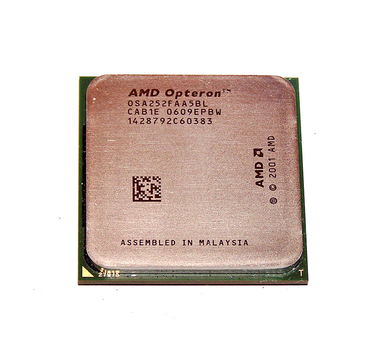 AMD OSP252 Opteron 252 Single-core (1 Core) 2.60GHz 1000MHz HTL 1MB L2 Cache Socket 940 Processor