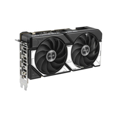 Asus DUAL-RTX5060-O8G Dual GeForce RTX 5060 OC Edition 8GB GDDR7 128-Bit PCI Express 5.0 x16 3-DisplayPort 1-HDMI 1x 8-Pin Dual-Slot Graphics Card