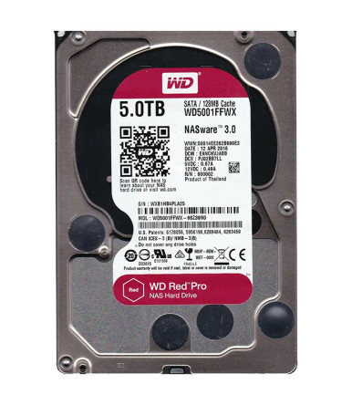 Western Digital WD5001FFWX-68Z39N0 Red Pro 5TB SATA 6Gb/s Desktop Hard Drive