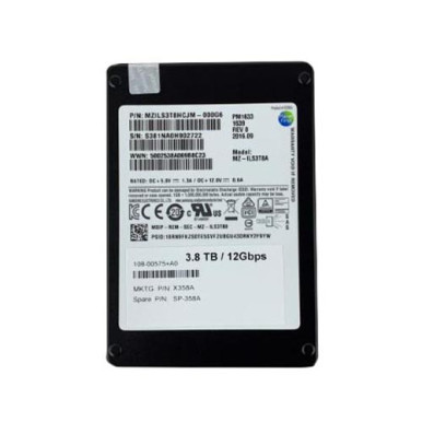 NetApp SP-358A 3.8TB SAS 12Gb/s 2.5-inch Solid State Drive