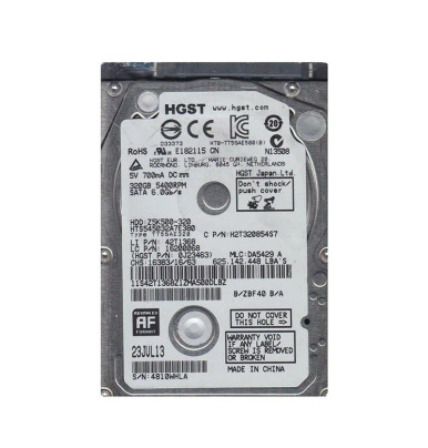 HGST 0J23463 320GB 5400RPM SATA 3Gb/s 2.5-inch Hard Drive