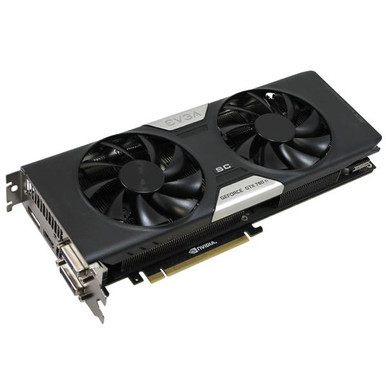 03G-P4-2884-KR - EVGA GeForce GTX 780 Ti SuperClocked 3GB GDDR-5 384 Bit PCI-E 3 DVI HDMI Display Port SLI Supported Graphics Card
