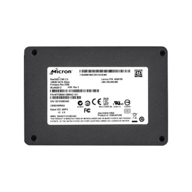Micron MTFDBAK128MAG-1G1 128GB SATA 3Gb/s Solid State Drive