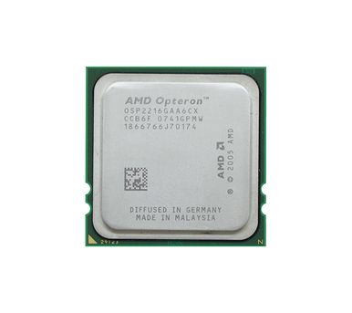 AMD OSA2216 Opteron 2216 Dual-core (2 Core) 2.40GHz 1000MHz HTL 2MB L2 Cache Socket F Processor