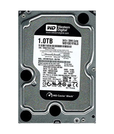 Western Digital WD1001FALS-55J7B0 1TB 7200RPM SATA 3Gb/s 3.5-inch Hard Drive
