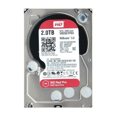 Western Digital WD2001FFSX-68JNUN0 Red Pro 2TB SATA 6Gb/s Desktop Hard Drive