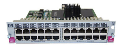 J4820-61201 - HP ProCurve Switch XL 24-Ports 10 / 100Base-TX Fast Ethernet Expansion Module RJ-45 Connectors