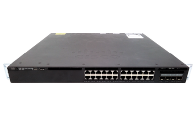 Catalyst 3650-24PD-S - Cisco 24-Ports SFP/SFP+ Managed Rack-mountable 1U Network Switch