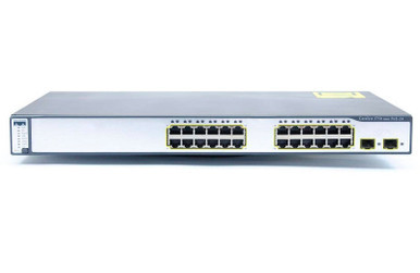 Catalyst 3750X-24P-E - Cisco 24-Ports Layer 3 Managed Rack-mountable 1U Network Switch