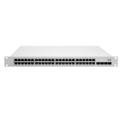 Meraki MS250-48 - Cisco 48-Ports SFP+ Layer 3 Cloud-Managed Rack-mountable 1U Network Switch