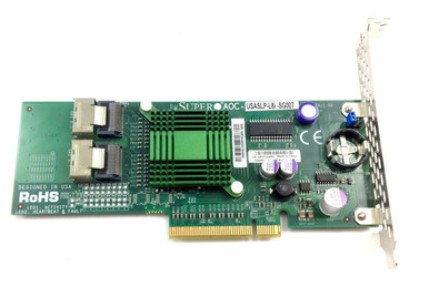 AOC-USASLP-L8I - Supermicro LSI MegaRAID LSISAS1068E 8 Port SAS RAID Controller