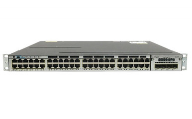 Catalyst 3750X-48P-E - Cisco 48-Ports PoE+ Layer 3 Managed Rack-mountable 1U Network Switch