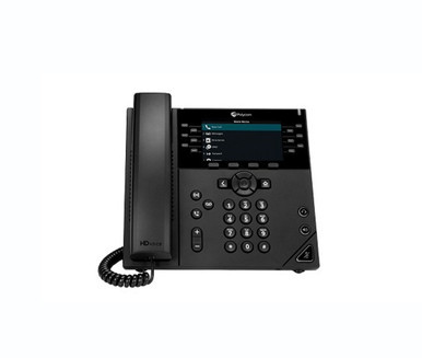 2200-48840-001 - Polycom VVX 450 12-Lines Dual-Port Ethernet 4.3-inch LCD IP Phone