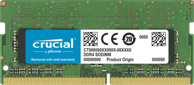 CT32G4SFD8266 - Crucial 32GBDDR4-2666MHz PC4-21300non-ECC Unbuffered CL19 260-Pin SoDimm 1.2V Dual Rank Memory Module