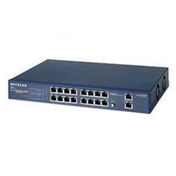 FS518T - NetGear 16Ports 10/100Base-TX RJ-45 Ethernet Switch with 2 Uplink Ports