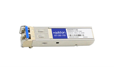 45W2817AO - AddOn 1.25Gb/s 1000GBase-LH Single-mode Fiber 70km 1550nm Duplex LC Connector SFP Transceiver Module