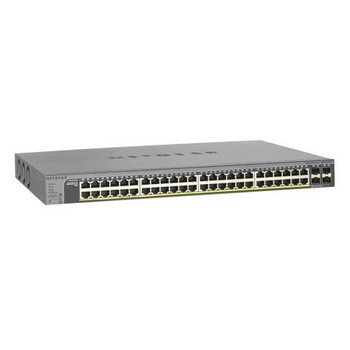 GS752TP-100EUS - NetGear Prosafe 48Ports Gigabit PoE Layer2 Smart Managed Switch with 4x SFP Ports