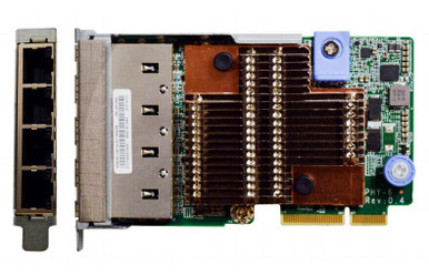 7ZT7A00549 - Lenovo 4Ports RJ-45 10Gb/s 10GBase-T LOM Network Adapter for ThinkSystem