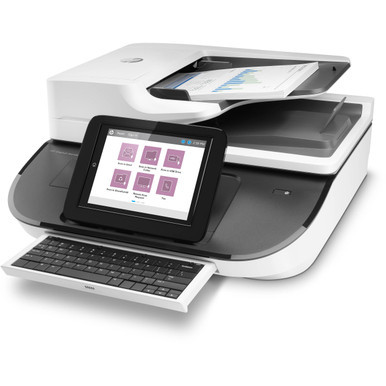 L2762A#BGJ - HP Digital Sender Flow 8500 fn2 600 dpi 100 ppm USB Document Scanner Capture