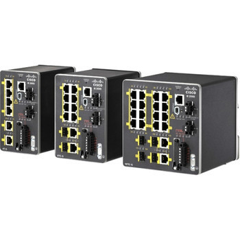 IE-2000-16PTC-G-NX - Cisco IE-2000 18Ports Twisted Pair 10/100Base-TX Manageable Layer2 Rail-Mountable Ethernet Switch with 2x Gigabit Ethernet Uplink