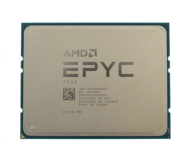 100-000000054 - AMD EPYC 7502 32-Core 2.50GHz 128MB L3 Cache Socket SP3 Processor