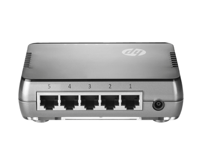 1405-5G v2 - HPE 5-Ports Layer 2 Unmanaged Gigabit Ethernet Switch