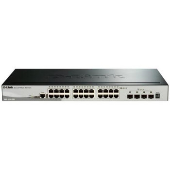 DGS-1510-28XMP - D-Link Smart Pro Gigabit Switch. 24 Port Poe Switch With 4 10g Sfp+